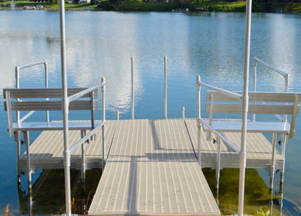 Railing on Dock